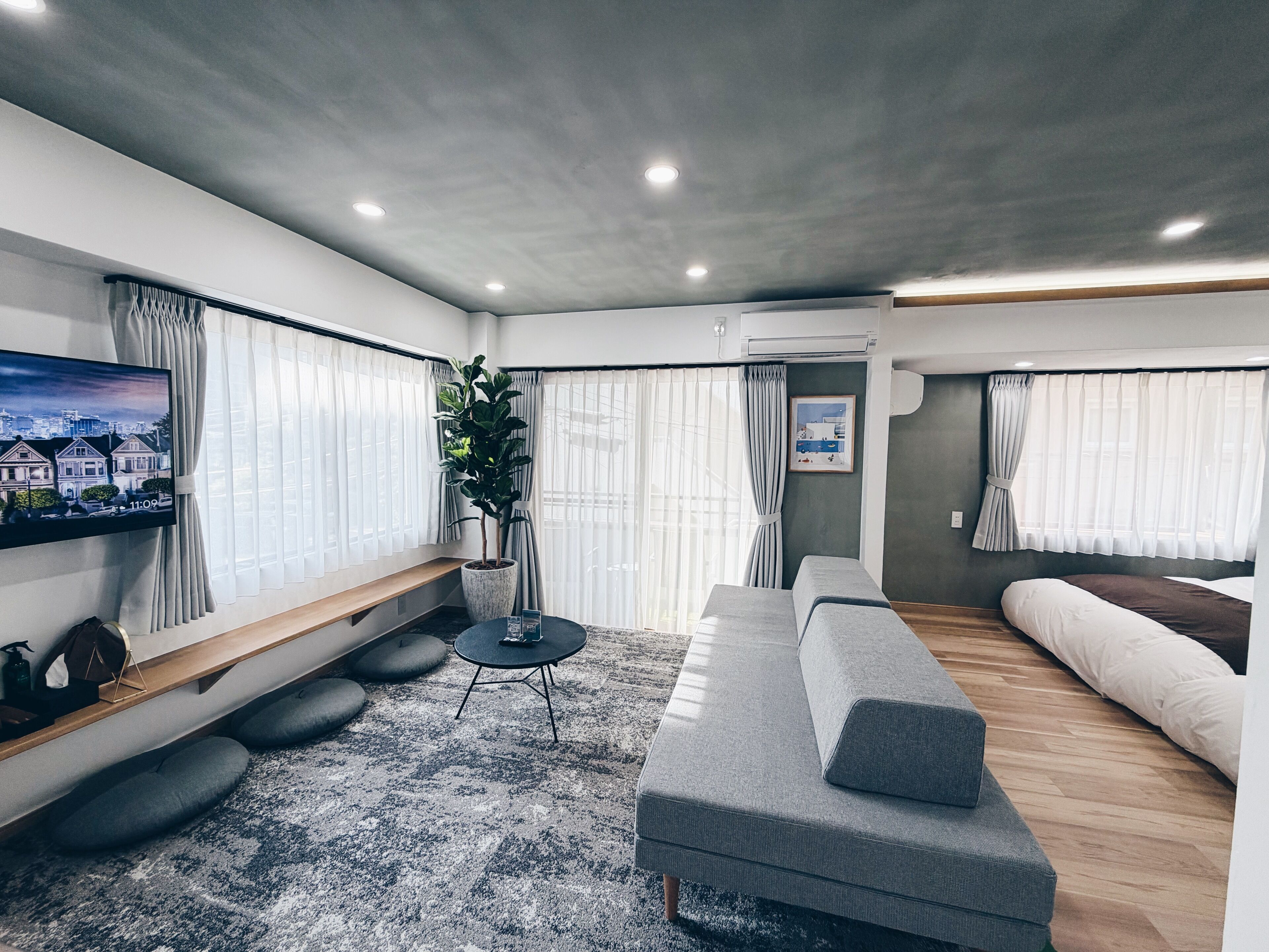 Family Apartment, Balcony | Living area | TV