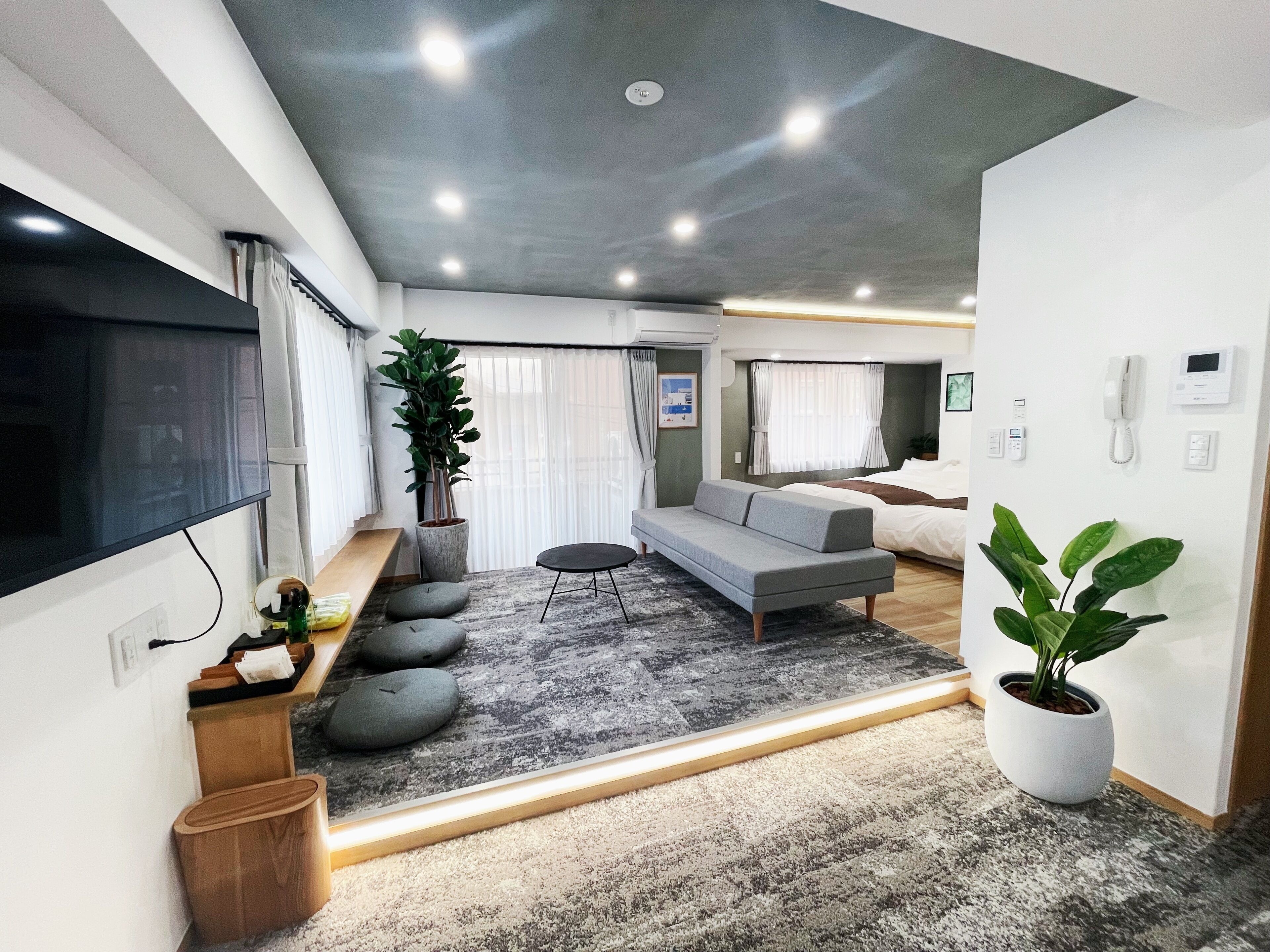 패밀리 아파트, 발코니 | 객실 내 금고, 책상, 노트북 작업 공간, 암막 커튼