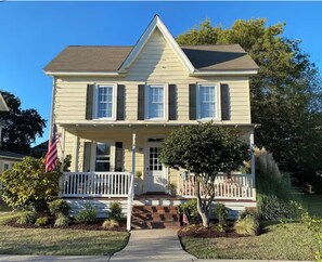 Exterior - Walk to Beach & Town!  Cozy Cape Charles Retreat with Private Backyard Oasis (Cape Charles)