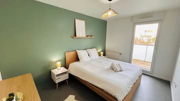 1 Schlafzimmer, WLAN, Bettwäsche, Rollstuhlgeeignet