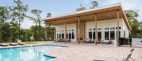 Alberca al aire libre