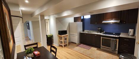 Microwave, oven, stovetop