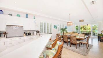 Condo (4 Bedrooms) | Private kitchen | Microwave, oven, dishwasher, cookware/dishes/utensils
