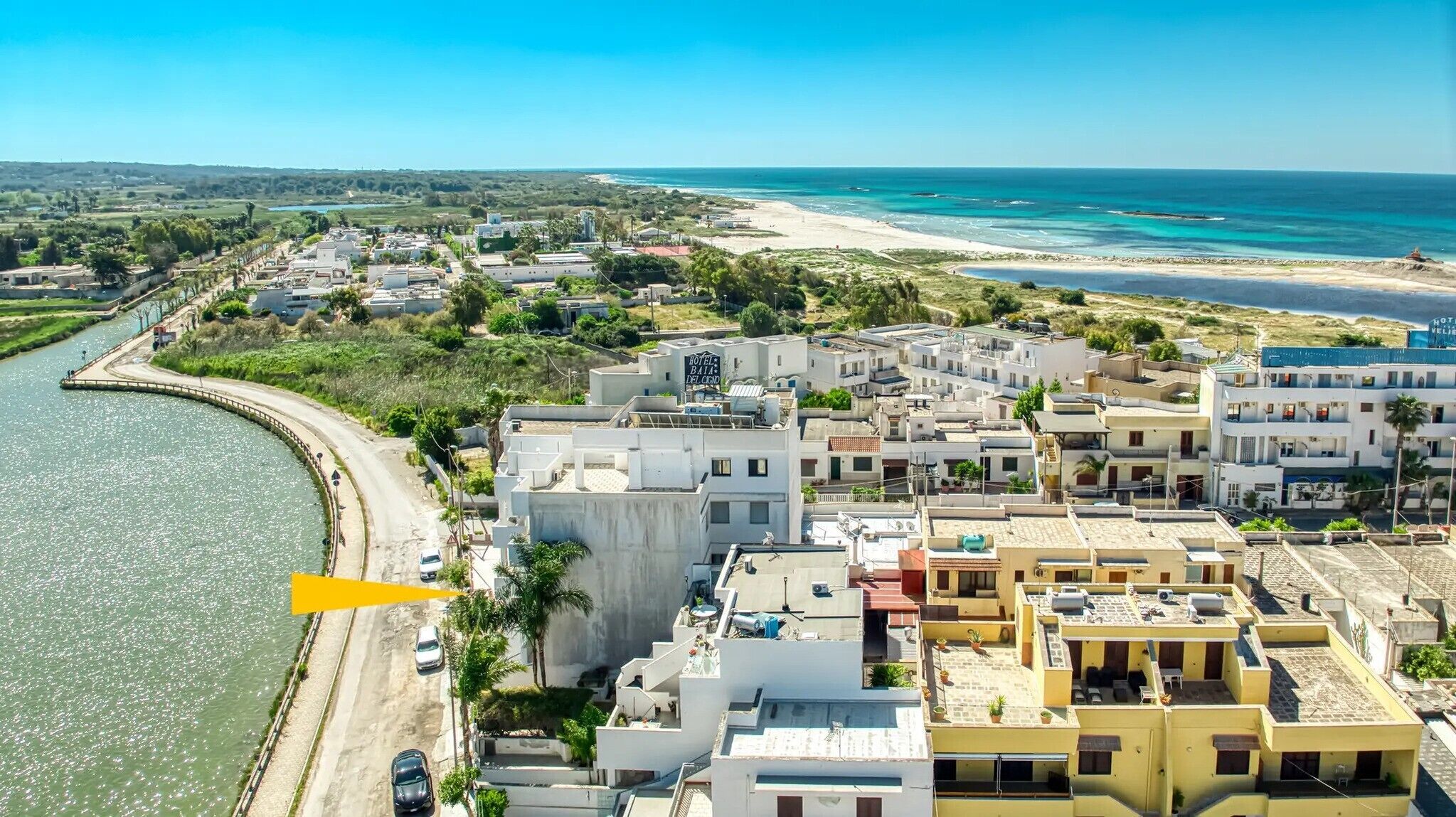 منظر من الجو على ارتفاع عالٍ