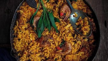 Kontinental frokost er inkludert hver dag