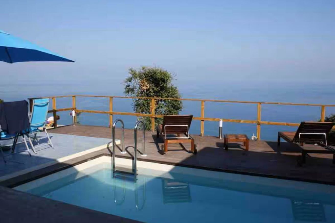 Una piscina climatizada