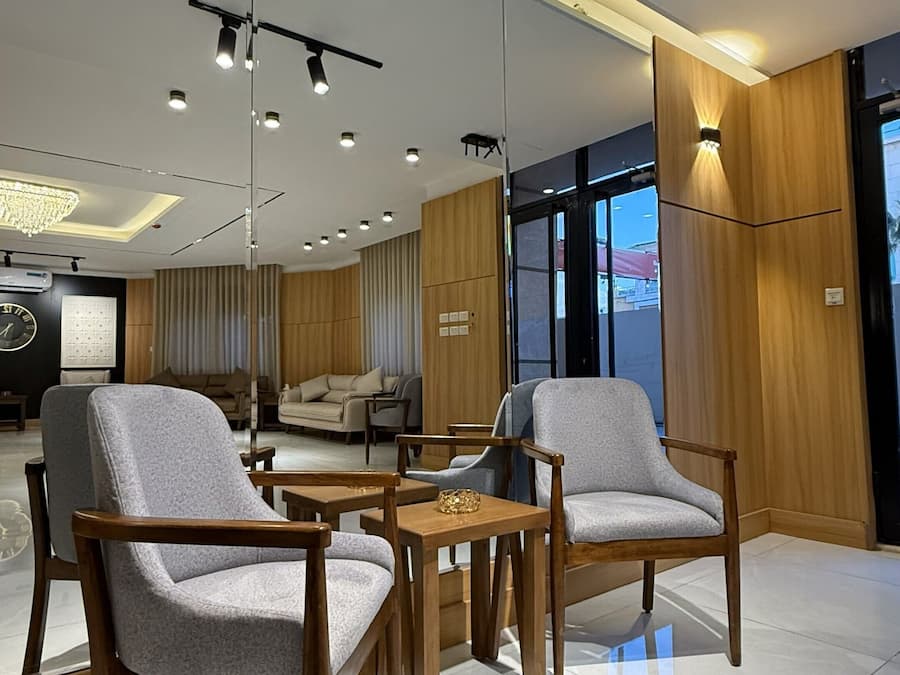 Sitzecke in der Lobby