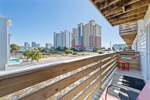 Signature Condo, 2 Bedrooms, Pool Access, City View | Balcony - Gulf View Condo 7 (Gulf Shores)
