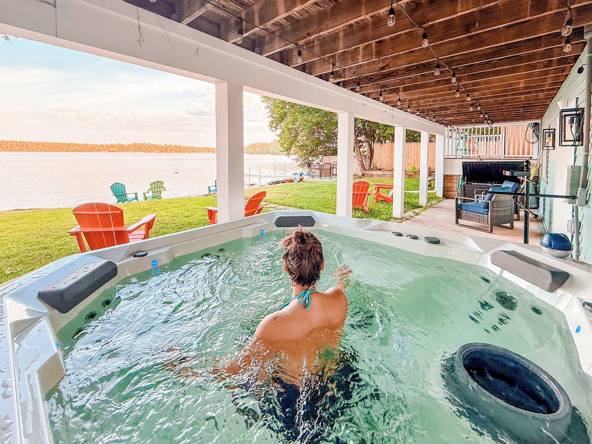 Bubbelpool utomhus