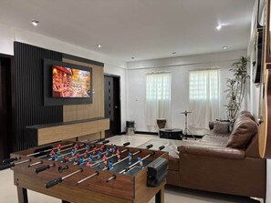 Games room - Casa grande céntrica 19 huéspedes wifi 500Mbps (Matamoros)
