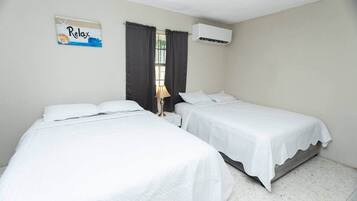 3 habitaciones, caja de seguridad en la habitación, wifi y ropa de cama