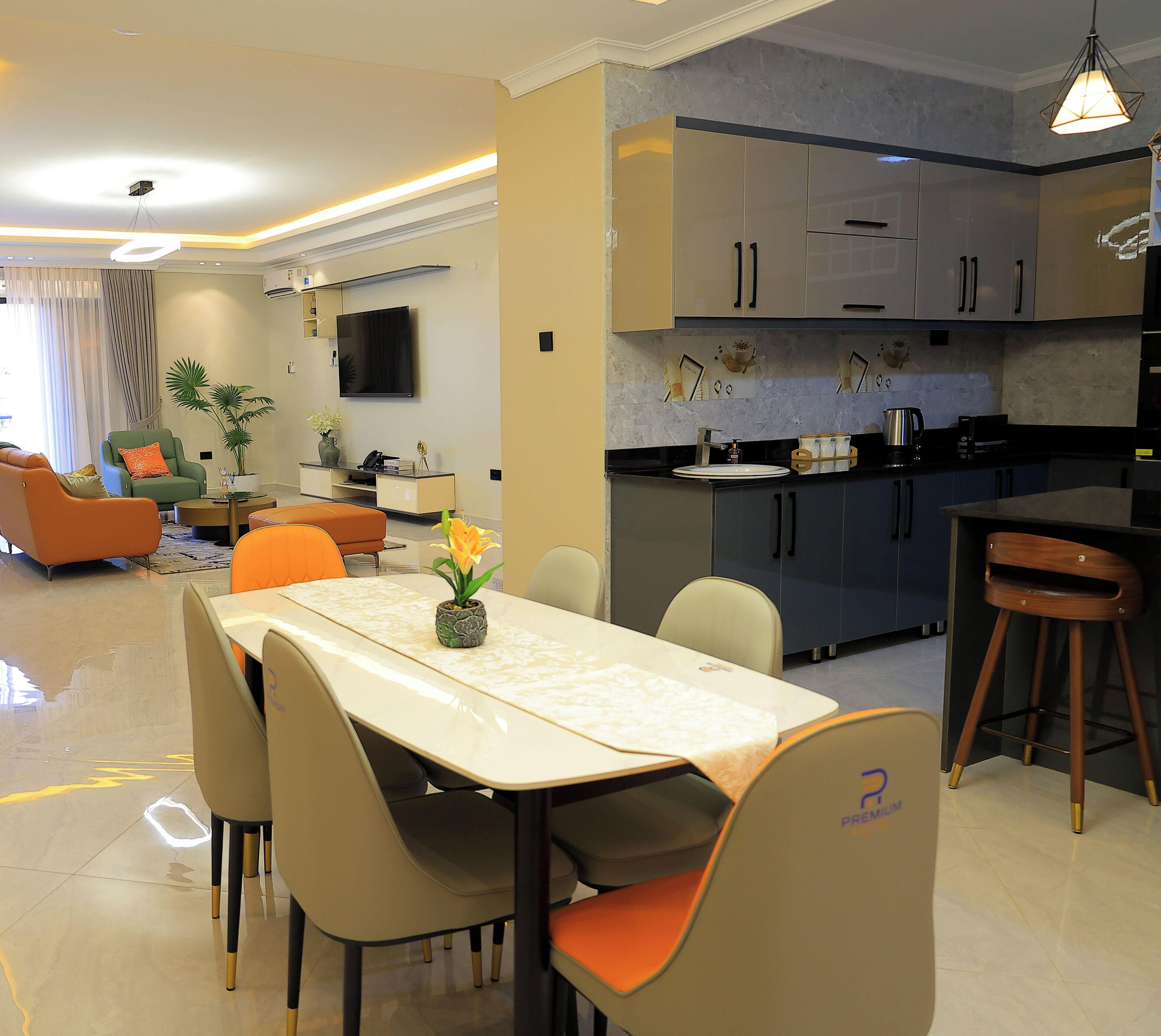 公寓, 2 间卧室 | 餐厅