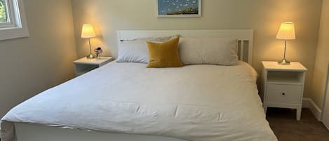 2 chambres, fer et planche à repasser, Wi-Fi, draps fournis