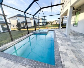 Pool - RV7717SD -Stunning 6Bed Luxury Villa Near Disney (Kissimmee)
