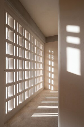 Upper Floor Loft with Jungle View | Desk, laptop workspace, free WiFi - Mika Condos (Cancun)