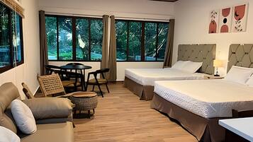 1 bedroom, internet, bed sheets