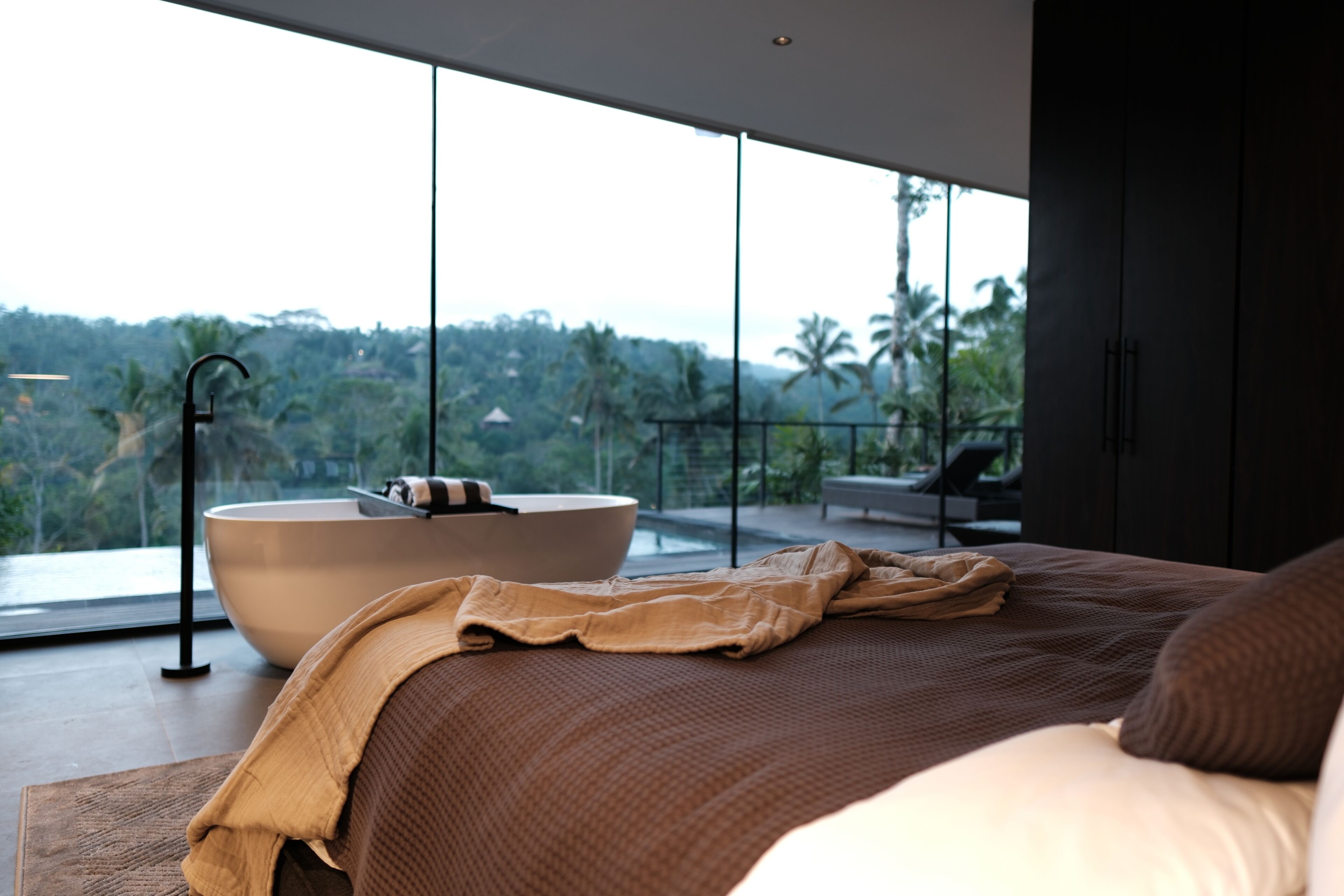 Pemandangan dari properti