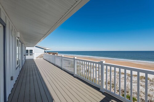 `Coastal Therapy` Beachfront Brand New Home