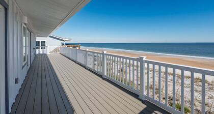`Coastal Therapy` Beachfront Brand New Home