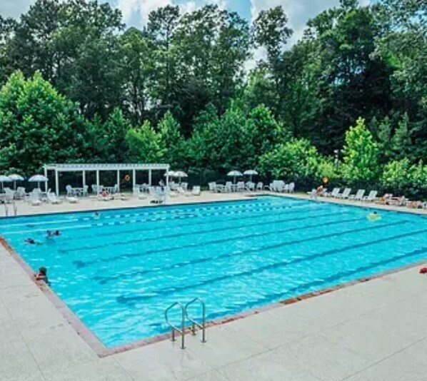 Alberca al aire libre 