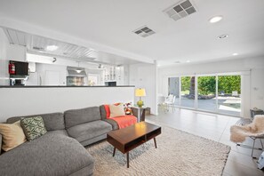House, Multiple Beds, Pool Access, Mountain View (Riverside 2) | Living area - Riverside 2 (Palm Springs)