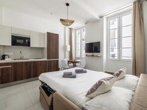1 bedroom, iron/ironing board, WiFi, bed sheets - 1 bedroom apartment – ​​Beach, Palais, Croisette (Cannes)