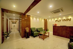 Lobby sitting area - Fly Inn Bangalore Airport (Begur)