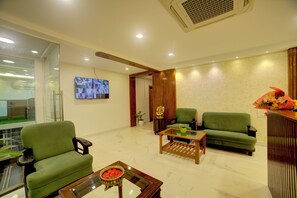 Sala de estar en el lobby