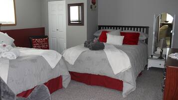 1 chambre, fer et planche Ă repasser, Wi-Fi, draps fournis