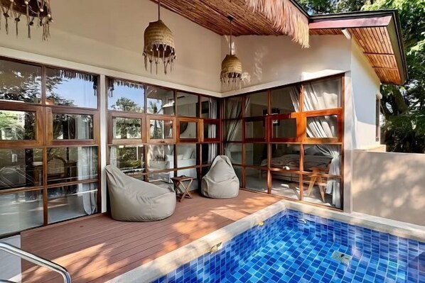 Outdoor pool - Villa The Phoenix – Vue Mer, Villa 17 (Koh Samui)