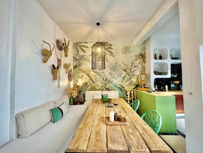 Dining - Private Riad Marrakech with heated rooftop pool. (Marrakech)