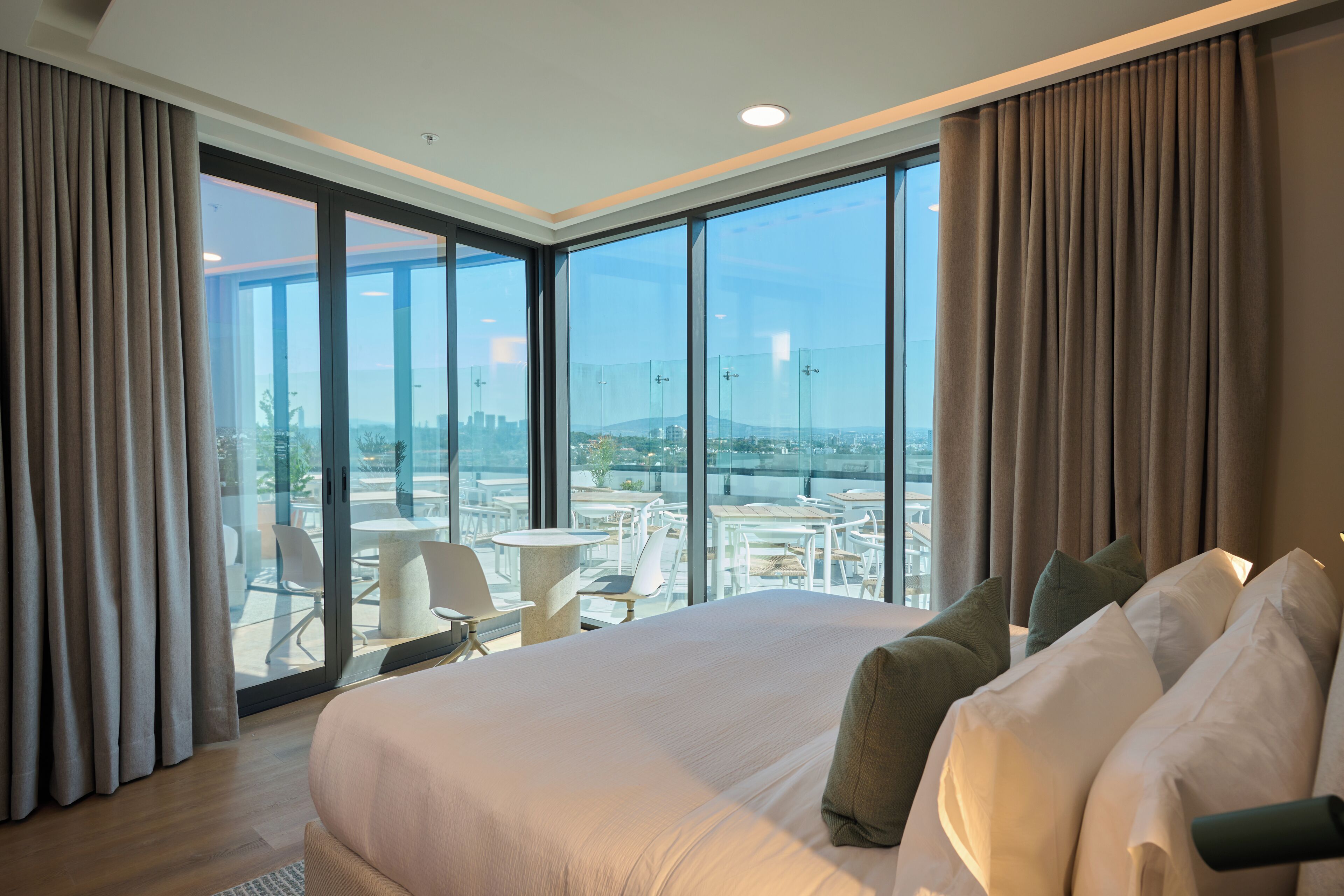 Suite, 1 King Bed, Terrace, City View (Living Room;with Sofabed) | Minibar, desk, laptop workspace