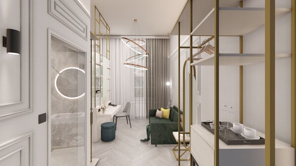 Superior Double Room | Premium bedding, memory foam beds, in-room safe, desk - SOPHIA PALACE Hotel Budapest (Budapest)