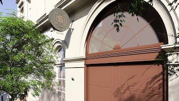 Fassade der Unterkunft