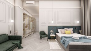 Superior Twin Room | Premium bedding, memory foam beds, in-room safe, desk - SOPHIA PALACE Hotel Budapest (Budapest)