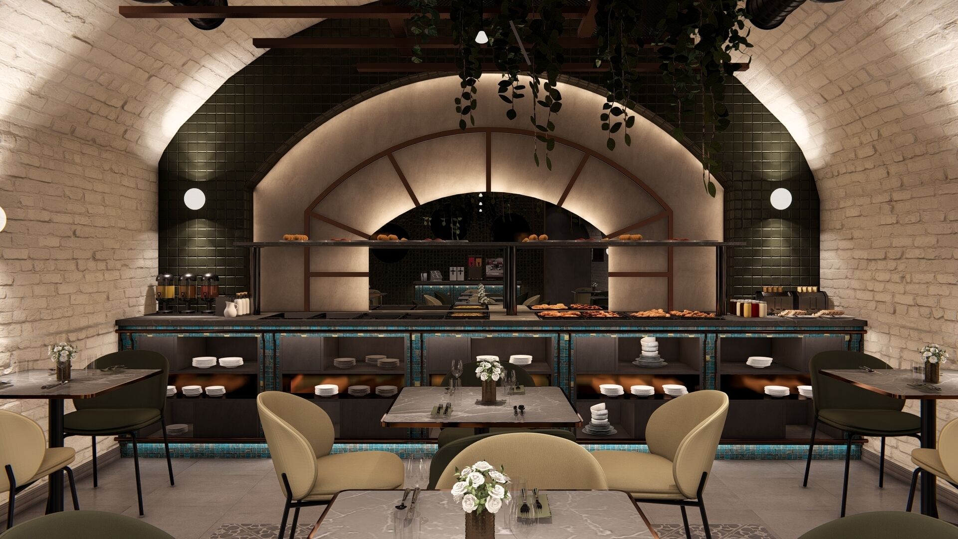 Frokostbuffé hver dag (EUR 15 per person)