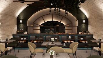 Frokostbuffé hver dag (EUR 15 per person)