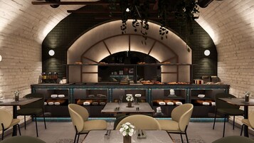 Πρωινό σε μπουφέ καθημερινά (15 EUR/άτομο)