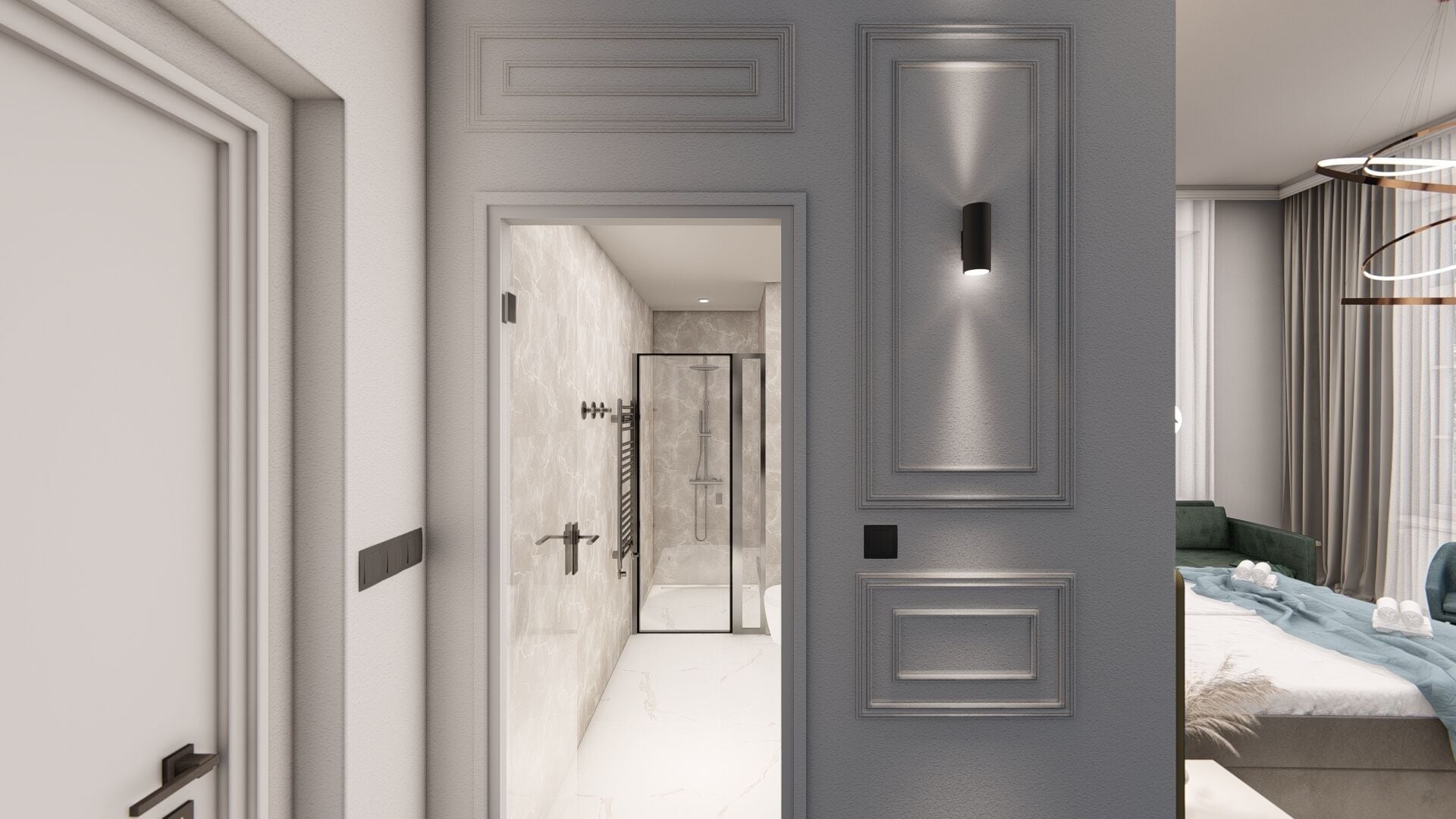 小型套房 | 高档床上用品、记忆海绵床垫、客房内保险箱、办公桌