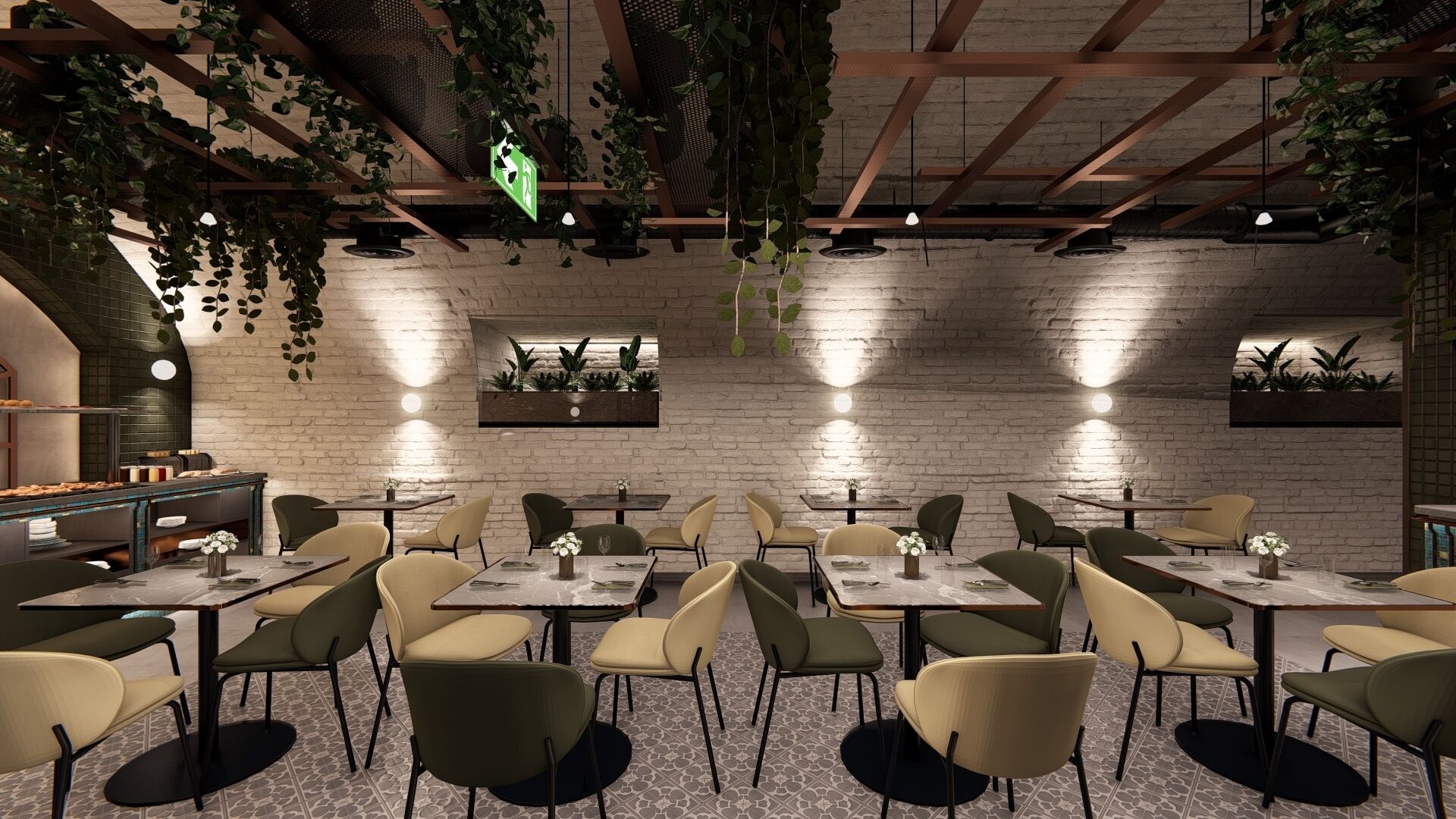 Daily buffet breakfast (EUR 15 per person)