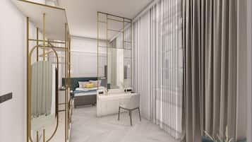 Standard Twin Room | Premium bedding, memory foam beds, in-room safe, desk