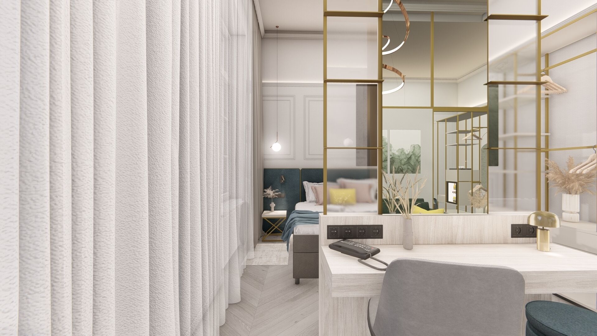 Suite – deluxe | Sengetøy av topp kvalitet, memory foam-senger og safe på rommet