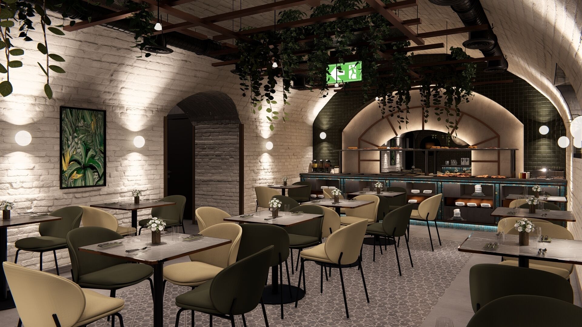 Daily buffet breakfast (EUR 15 per person)