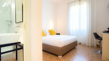Classic Double Room, City View | In-room safe, blackout curtains, soundproofing, iron/ironing board