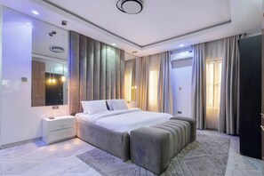 Economy Apartment, Balcony, City View | In-room safe, desk, laptop workspace, blackout drapes - H.N.O Shortlet Apartment (Lagos)