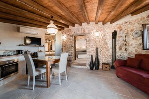 Living area - Central villa Pescoluse (Salve)