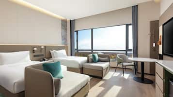 Habitación estándar, 2 camas matrimoniales | Wifi gratis