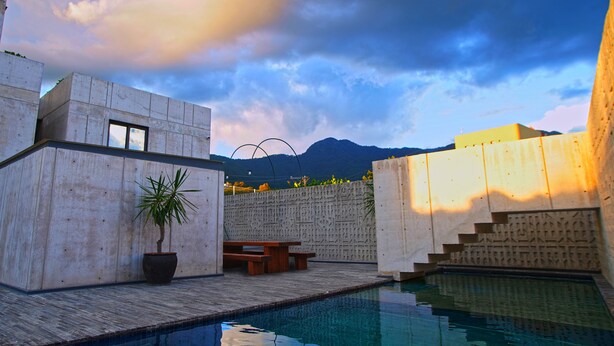 Pool - Casa del Sol - CasaBlanca. Pool, privacy and mountain views (Oaxaca de Juárez)