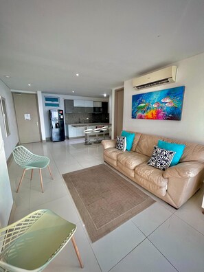 Living area - Apartment Sea View Cartagena 21 (Cartagena de Indias)