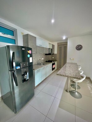Private kitchen - Apartment Sea View Cartagena 21 (Cartagena de Indias)